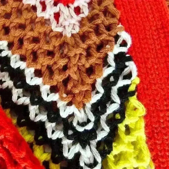 ✨Like New✨ Express Lightweight Knit Cardigan Sweater, Multicolor, Size S/M - Picture 5 of 6